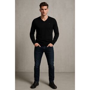 G-STAR RAW Black 3301 Slim Tapered Denim Jeans Pants Trousers  Mens Size 30